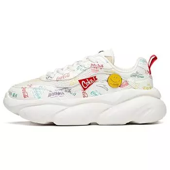 Женские кроссовки Anta Coca Cola x Life Series Meow Cat Paw белые многоцветные 922048894-9 38