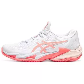 Женские кроссовки ASICS Court FF 3 Clay White Sun Coral 1042A221-103 39.5
