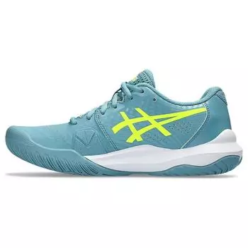 Женские кроссовки ASICS Gel Challenger 14 Gris Blue Safety Yellow 1042A231-400 39.5