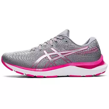 Женские кроссовки ASICS Gel Cumulus 24 Sheet Rock Pink Glow Серые 1012B206-021 37.5