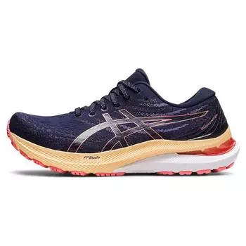 Женские кроссовки ASICS Gel Kayano 29 2E Wide Midnight Papaya синие 1012B297-402 37
