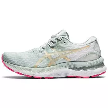 Женские кроссовки ASICS Gel Nimbus 23 Lichen Rock Champagne зеленые 1012A999-300 35.5