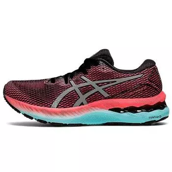 Женские кроссовки ASICS Gel Nimbus 23 Lite-Show Coral Aqua Pink Black Pure-Silver 1012B151-007 37.5