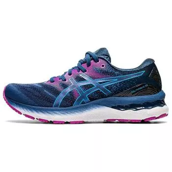 Женские кроссовки ASICS Gel Nimbus 23 Wide Digital Aqua Plum Blue Grand-Shark 1012A884-402 37