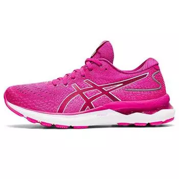 Женские кроссовки ASICS Gel Nimbus 24 Fuchsia Red Pink White 1012B201-600 37.5