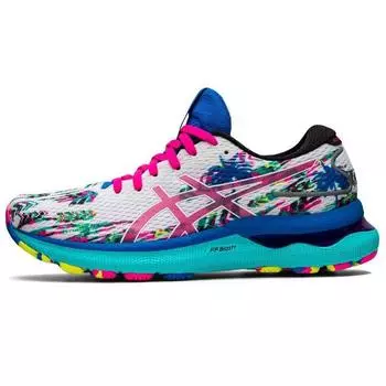 Женские кроссовки ASICS Gel Nimbus 24 Tropical White Pink-Glow 1012B284-100 39