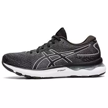 Женские кроссовки ASICS Gel Nimbus 24 Wide Black White 1012B199-001 37