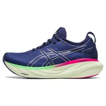 Женские кроссовки ASICS Gel Nimbus 25 Indigo Blue Fuchsia Pure Silver 1012B356-400 37