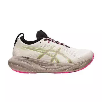 Женские кроссовки ASICS Gel Nimbus 25 TR Nature Bathing — лаймово-зеленые, кремовые 1012B581-200 41.5