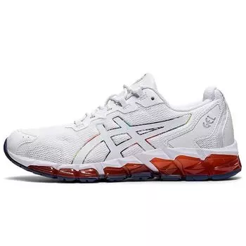 Женские кроссовки ASICS Gel Quantum 360 6 Бело-красные 1202A254-960 35.5