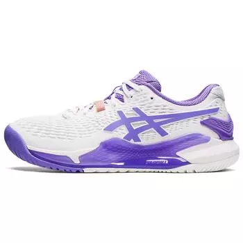 Женские кроссовки ASICS Gel Resolution 9 Wide White Amethyst 1042A226-101 37.5