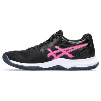 Женские кроссовки ASICS Gel Tactic 12 Черные ярко-розовые 1072A092-002 37.5