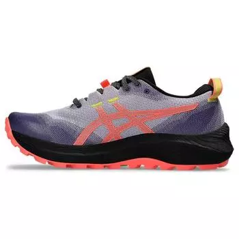 Женские кроссовки ASICS Gel Trabuco 12 Faded Ash Rock Sun Coral синие 1012B605-501 38