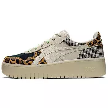 Женские кроссовки ASICS Japan S PF Leopard коричнево-бежевые 1202A317-252 35.5