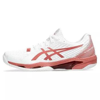Женские кроссовки ASICS Solution Speed FF 2 White Light Garnet 1042A136-105 41.5