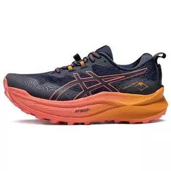 Женские кроссовки ASICS Trabuco Max 2 Midnight Papaya синие 1012B426-400 36