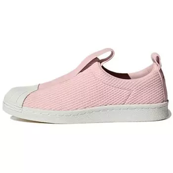 Женские кроссовки без шнуровки adidas Superstar Pink Icey-Pink Legacy-White BY9138