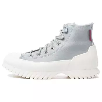 Converse Chuck Taylor All Star Lugged Winter 2.0 Высокие Пепельно-серый Мужские Кроссовки Зеленый Черный Экрю 172055C 36.5