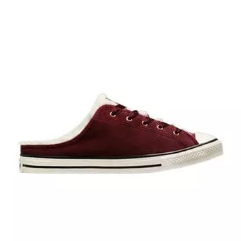 Женские кроссовки Converse Chuck Taylor All Star Dainty Mule Welcome to the Wild Red Deep-Bordeaux Egret 572506C 37