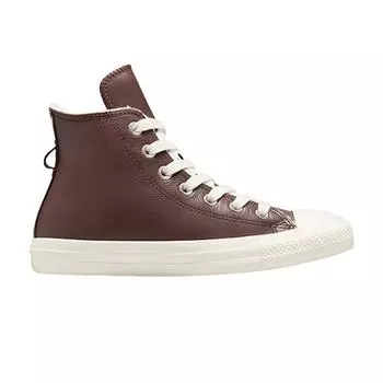 Женские кроссовки Converse Chuck Taylor All Star с подкладкой из искусственного меха Eternal Earth Brown Egret A07946C 35
