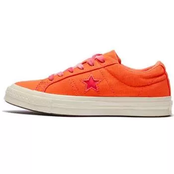 Женские кроссовки Converse One Star Orange розовые 564152C