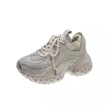 Женские кроссовки для бега на толстой подошве, удобные кроссовки на платформе для осени и зимы, модные повседневные спортивные кроссовки для тенниса 35