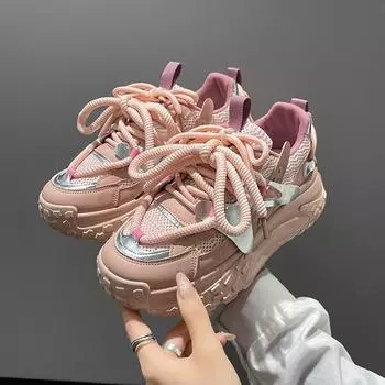 Женские кроссовки для бега, весна, осень, лето, спорт на открытом воздухе, модные кроссовки для девочек, вулканизированная обувь для бега, суперлегкие кроссовки для студентов 35
