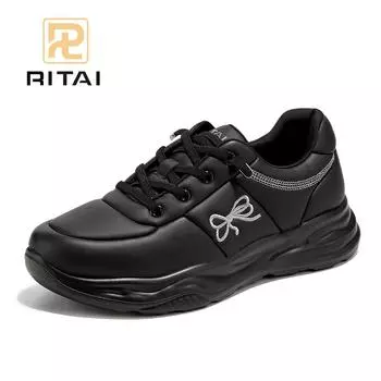 Женские кроссовки для дома, увеличенная высота, кроссовки с толстой подошвой, модная удобная повседневная обувь 35 бежевый