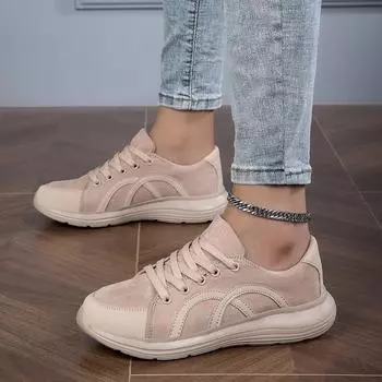 Женские кроссовки, дышащая уличная обувь, женская повседневная обувь, женская обувь на шнуровке, женская обувь 36 хаки