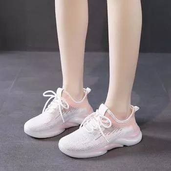 Женские кроссовки Four Seasons Flying Weaver, высококачественные, академический стиль, классические, с низким верхом, модные, с мягкой подошвой, для бега студентов 35