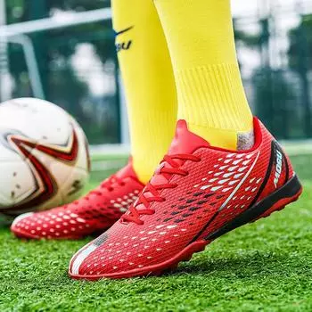 Женские кроссовки, футбольные бутсы для мальчиков, школьная обувь, футбольные бутсы для девочек, легкие кроссовки для пар, большие размеры 36-45 EU: 36