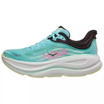 Женские кроссовки HOKA Bondi 9 Blue Spark Mint Fluorite Teal 1162012-BTF 38.5