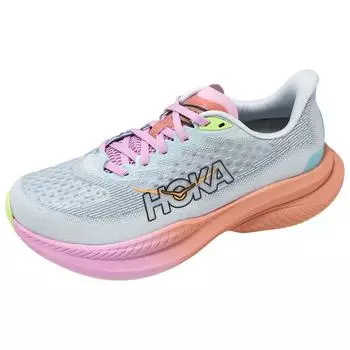 Женские кроссовки HOKA Mach 6 Wide Illusion Dusk серые 1147834-ISK 38.5