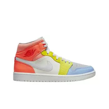 Женские кроссовки Jordan 1 Mid To My First Coach DJ6908-100