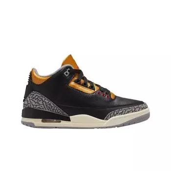Женские кроссовки Jordan 3 Retro Black Gold CK9246-067