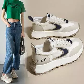 Женские кроссовки Легкие удобные прогулочные туфли Нескользящие дышащие кроссовки Спортивные дышащие спортивные беговые теннисные кроссовки для женщин 35