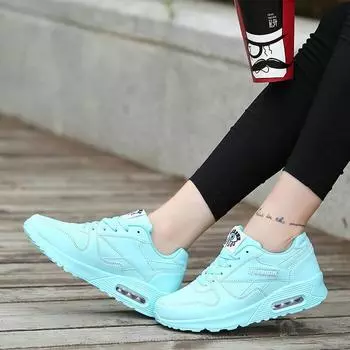 Женские кроссовки MAITA, дышащая уличная обувь, женская повседневная обувь, женская обувь на шнуровке, женская обувь 35 чёрный