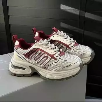 Женские кроссовки, модная повседневная весенняя уличная дышащая обувь для женщин, нескользящая женская теннисная обувь на шнуровке, вулканизированная обувь 35