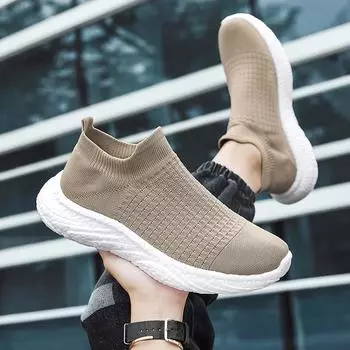 Женские кроссовки, модная сетчатая обувь, дышащая, на толстой подошве, легкая, для пары, повседневная, для бега, спортивная, вулканизированная обувь для мужчин 36 черный белый