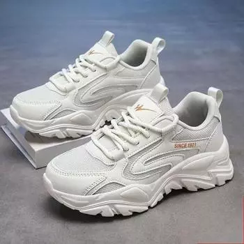 Женские кроссовки Модные массивные кроссовки Женская спортивная обувь для тенниса на платформе Легкая обувь EU40/CN41 красный