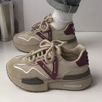 Женские кроссовки модные весенние новые женские туфли на шнуровке из вулканизированной стали нескользящие повседневные удобные туфли Zapatos Mujer 35