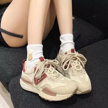 Женские кроссовки модные весенние новые женские туфли на шнуровке из вулканизированной стали нескользящие повседневные удобные туфли Zapatos Mujer 35