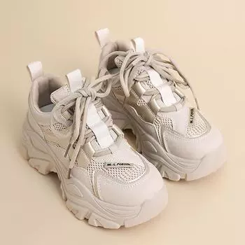 Женские кроссовки на массивном каблуке, модные кроссовки на платформе, женская повседневная обувь на танкетке для женщин 40 чёрный