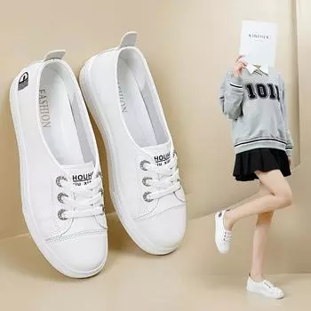 Женские кроссовки на платформе со шнуровкой. Удобные повседневные модные кроссовки. Прогулочная обувь. Спортивная обувь для тренировок в тренажерном зале. Низкие туфли для женщин. Кроссовки из искусственной кожи. 35