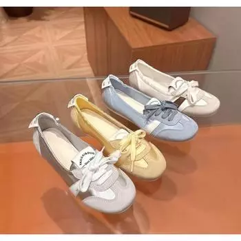 Женские кроссовки на плоской подошве, летние повседневные туфли на плоской подошве, модные мокасины на шнуровке, дышащие женские туфли для ходьбы Zapatos Mujer 35 бежевый