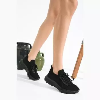 Женские кроссовки на шнуровке New Season Mesh High Light Sole 36-155-23