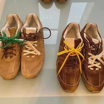 Женские кроссовки на шнуровке в стиле ретро в немецком стиле 2024 года — повседневная обувь Forrest Gump от Miu Home 43