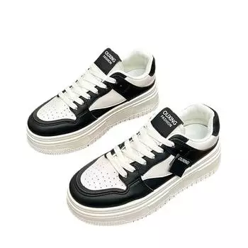 Женские кроссовки на весну, кроссовки для бега, женские повседневные спортивные белые кроссовки, дизайнерские удобные кроссовки на плоской платформе из вулканизированной стали 2024 г. 35 бежевый