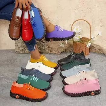 Женские кроссовки National Tide Designer Mom Shoes для женщин Новые модные кроссовки с толстой подошвой Женские удобные уличные мокасины 36 чёрный