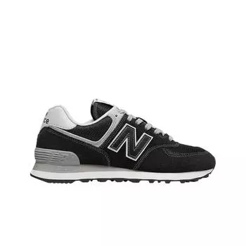 Женские кроссовки New Balance 574 Black Grey WL574EB